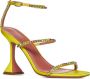 Amina Muaddi High Heel Sandals Yellow Dames - Thumbnail 2