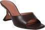 Amina Muaddi Koffie Slipper 70 Brown Dames - Thumbnail 2
