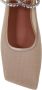 Amina Muaddi Kristallen ballerina's met geometrisch ontwerp Beige Dames - Thumbnail 7