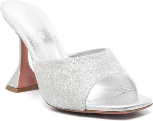 Amina Muaddi Kristal Lupita Schoenen