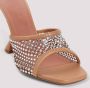 Amina Muaddi Kristal Net Slipper met 9 5 cm Hak - Thumbnail 2