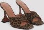 Amina Muaddi Multicolor Suède Sandalen met 9 5 cm Hak - Thumbnail 2