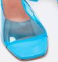 Amina Muaddi Pre-owned Fabric sandals Blue Dames - Thumbnail 6
