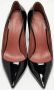 Amina Muaddi Pre-owned Leather heels Black Dames - Thumbnail 3
