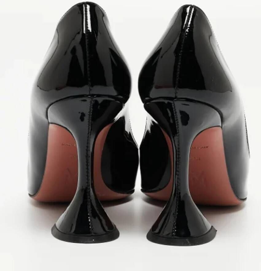 Amina Muaddi Pre-owned Leather heels Black Dames