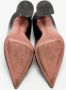 Amina Muaddi Pre-owned Leather heels Black Dames - Thumbnail 6