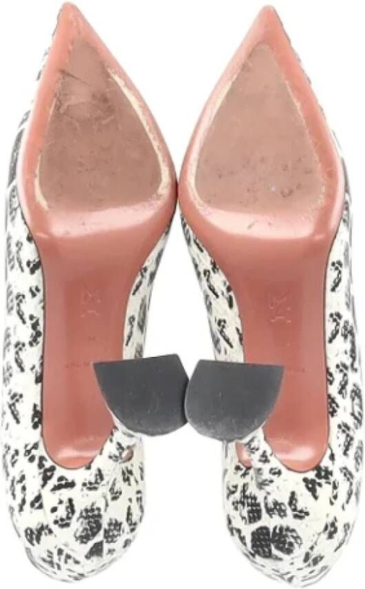 Amina Muaddi Pre-owned Leather heels Multicolor Dames