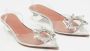 Amina Muaddi Pre-owned Leather heels White Dames - Thumbnail 4
