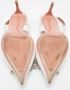 Amina Muaddi Pre-owned Leather heels White Dames - Thumbnail 6