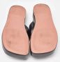 Amina Muaddi Pre-owned Leather sandals Black Dames - Thumbnail 6