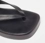Amina Muaddi Pre-owned Leather sandals Black Dames - Thumbnail 7
