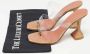 Amina Muaddi Pre-owned Leather sandals Gray Dames - Thumbnail 9