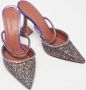 Amina Muaddi Pre-owned Leather sandals Multicolor Dames - Thumbnail 4