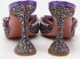 Amina Muaddi Pre-owned Leather sandals Multicolor Dames - Thumbnail 5