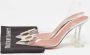 Amina Muaddi Pre-owned Plastic heels Beige Dames - Thumbnail 9
