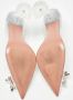 Amina Muaddi Pre-owned Plastic heels White Dames - Thumbnail 6