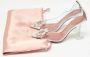 Amina Muaddi Pre-owned Plastic heels White Dames - Thumbnail 9