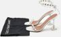 Amina Muaddi Pre-owned Plastic sandals Gray Dames - Thumbnail 9