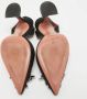 Amina Muaddi Pre-owned Satin heels Black Dames - Thumbnail 6