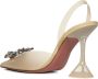 Amina Muaddi Pumps Beige Dames - Thumbnail 3