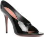 Amina Muaddi Zwarte Anok Slipper Schoenen - Thumbnail 2