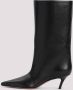 Amina Muaddi Zwarte Fiona Enkellaars Black Dames - Thumbnail 2