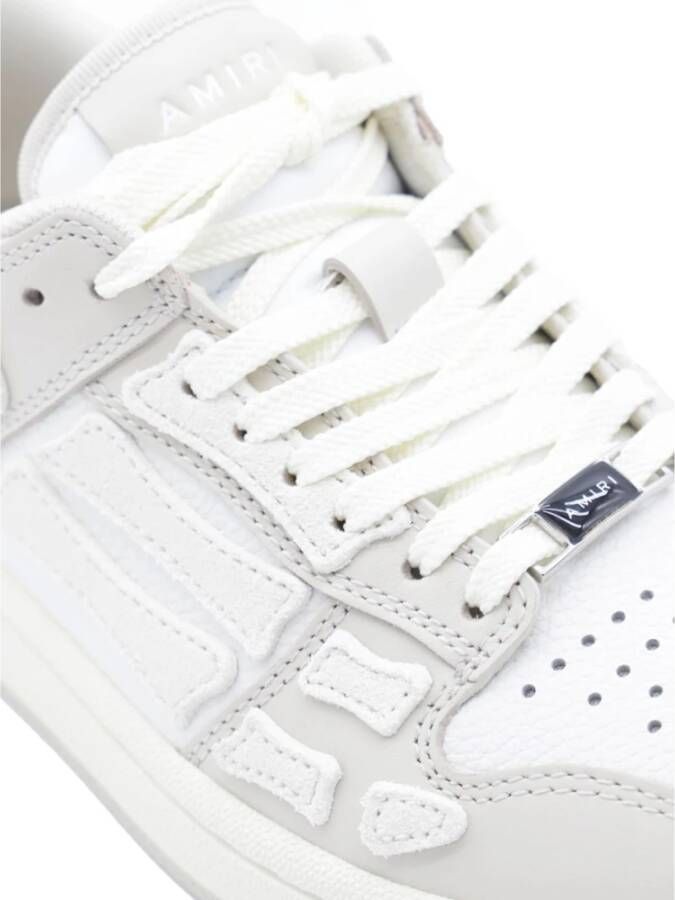 Amiri Beige Sneakers met Front Lace Closure