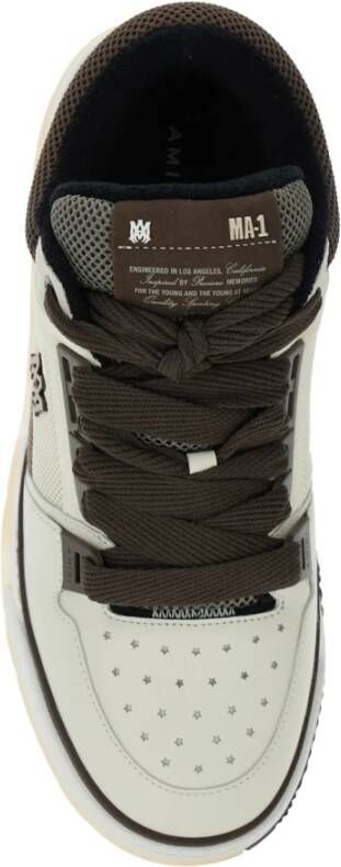 Amiri Bruine Sneakers Ma-1 Stijl