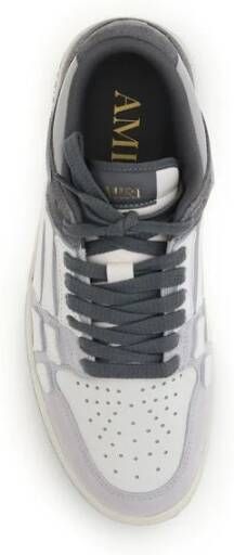 Amiri Distressed Skel Top Low Sneakers