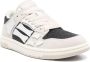 Amiri Glitter Lace-Up Sneakers met Appliqué Details Beige Dames - Thumbnail 3