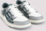 Amiri Groene Leren Sneakers Stijlvol Comfort Multicolor Heren - Thumbnail 3