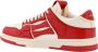 Amiri Iconische Bones Leren Sneakers Red Heren - Thumbnail 3