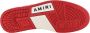Amiri Iconische Bones Leren Sneakers Red Heren - Thumbnail 4