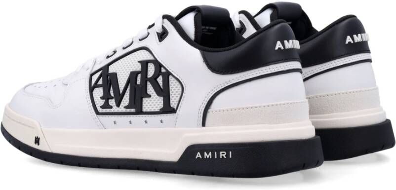 Amiri Klassieke Lage Witte Zwarte Sneakers