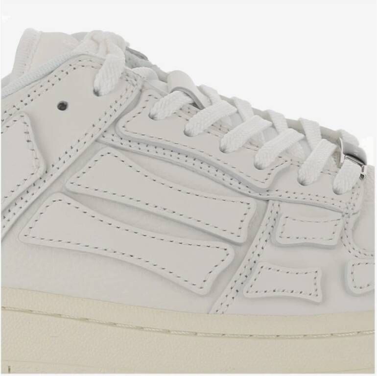 Amiri Leren lage sneakers met skelet
