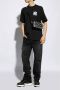 Amiri Zwarte Leren Sneakers Ronde Neus Black Heren - Thumbnail 3