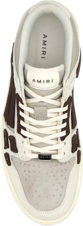 Amiri Multicolor Leren Skel Sneakers Multicolor Dames