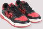 Amiri Rode Leren Sneakers voor Mannen - Thumbnail 2