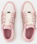 Amiri Roze Leren Lage Top Sneakers Pink Dames - Thumbnail 5