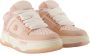 Amiri Roze Leren Sneakers Ronde Neus - Thumbnail 2