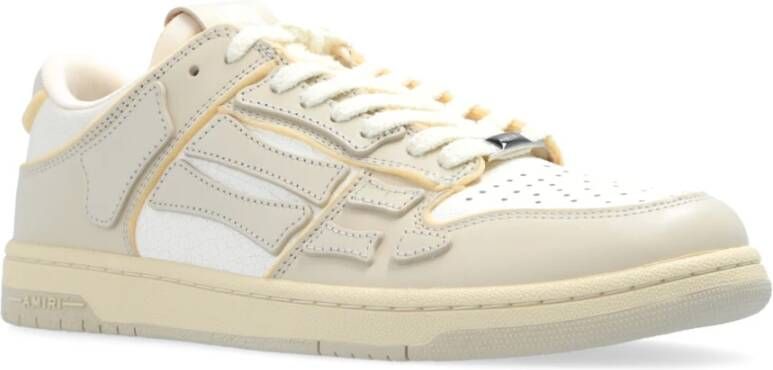 Amiri Skel Top Low sneakers Beige Heren
