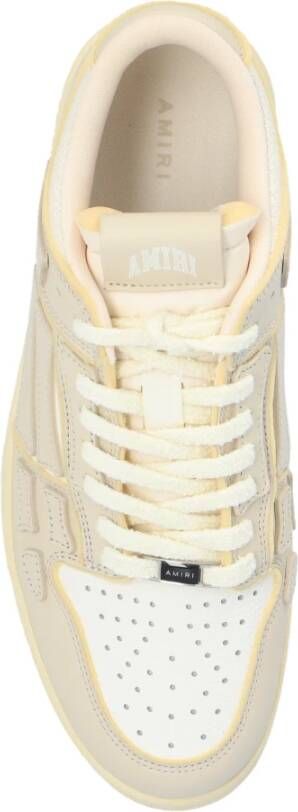 Amiri Skel Top Low sneakers Beige Heren