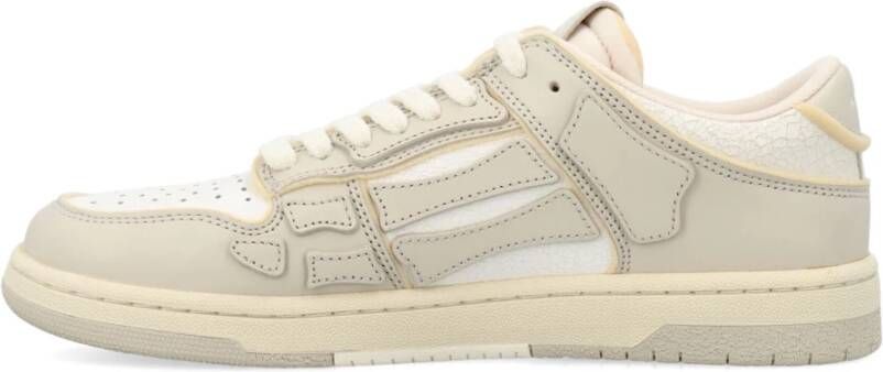 Amiri Skel Top Low Sneakers Beige Heren