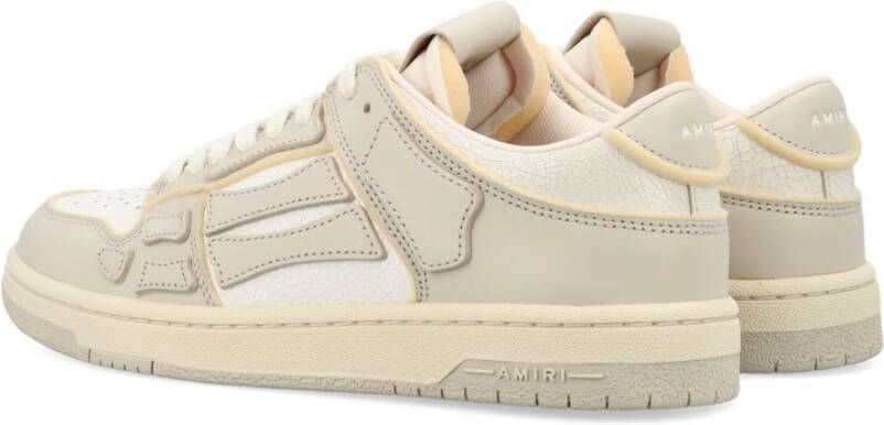 Amiri Skel Top Low Sneakers Beige Heren