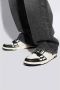 Amiri Zwarte Leren Sneakers Skelet Rubberen Zool Black Heren - Thumbnail 2