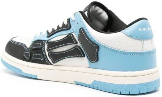 Amiri Sneaker van kalfsleer met patchdetails Blue Heren