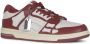 Amiri Low-Top Sneakers Bandana Skel Top Low Sneakers Leather Burgundy in rood - Thumbnail 6