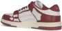 Amiri Low-Top Sneakers Bandana Skel Top Low Sneakers Leather Burgundy in rood - Thumbnail 7