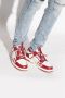 Amiri Low-Top Sneakers Bandana Skel Top Low Sneakers Leather Burgundy in rood - Thumbnail 2