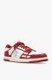 Amiri Low-Top Sneakers Bandana Skel Top Low Sneakers Leather Burgundy in rood - Thumbnail 4